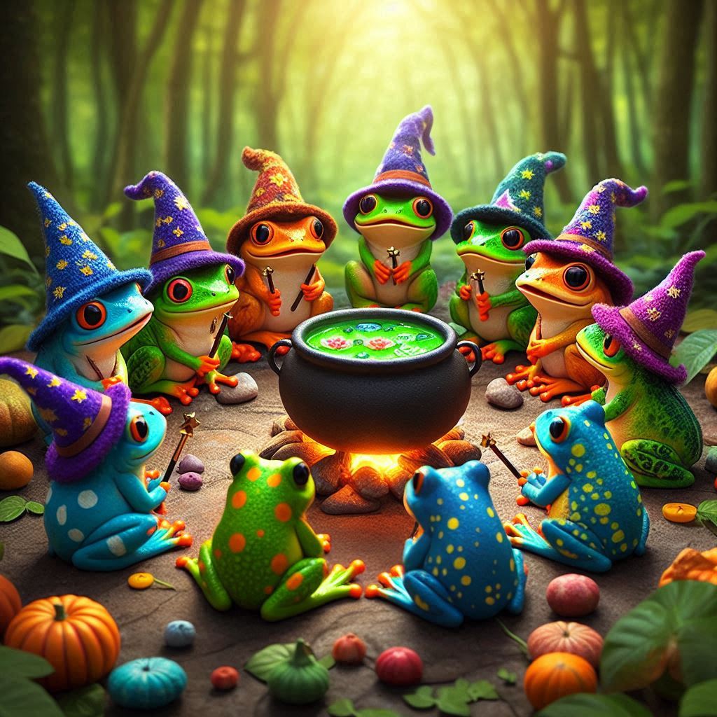 Frogs and Toads in Witchcraft